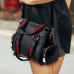 Fashion Patchwork Black PU Crossbody Fashion Patchwork Black PU Crossbody