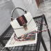 Fashion Patchwork White leather Crossbody Bag