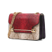 Stylish Patchwork Red PU Crossbody Bag Stylish Patchwork Red PU Crossbody Bag