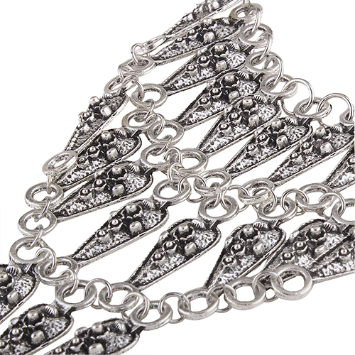 Fashion Hollow-out Silver Metal Body Chain