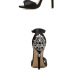 Factory directly for Europe and the United States foreign trade explosions package luxury large rhinestone high-heeled banquet women's sandals #95012