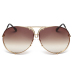 Stylish Gold Metal Sunglasses