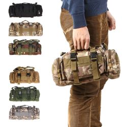 3L 6L 600D Waterproof  Waist Bag Oxford Climbing Bags Outdoor Military Tactical Camping Hiking Pouch Bag mochila military bolsa