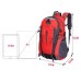 40L 6 colors Outdoor Sports  Mountaineering Backpack Camping Hiking Trekking Rucksack Travel Waterproof Cover Bike Bags