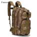 Facecozy Outdoor Hiking Military Tactical Backpack Camouflage 600D Nylon Trekking Travel Kit Bag 25-30L Small Sports Rucksack