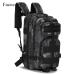 Facecozy Outdoor Hiking Military Tactical Backpack Camouflage 600D Nylon Trekking Travel Kit Bag 25-30L Small Sports Rucksack