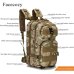 Facecozy Outdoor Hiking Military Tactical Backpack Camouflage 600D Nylon Trekking Travel Kit Bag 25-30L Small Sports Rucksack