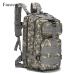 Facecozy Outdoor Hiking Military Tactical Backpack Camouflage 600D Nylon Trekking Travel Kit Bag 25-30L Small Sports Rucksack