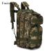 Facecozy Outdoor Hiking Military Tactical Backpack Camouflage 600D Nylon Trekking Travel Kit Bag 25-30L Small Sports Rucksack