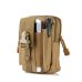 Men Tactical Molle Pouch Belt Waist Pack Bag Small Pocket Military Waist Pack Running Pouch Travel Camping Bags Soft back