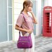 Outdoor Nylon material Waterproof Women's small backpack Multi-function Oblique cross bag for female