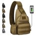 Outdoor Sports Bag Shoulder Travel Hiking Trekking Bag Cycling Climbing Backpack USB Charge Anti Theft Military Tactical Bags