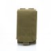 Outdoor Tactical Mobile Phone Bag Camouflage Bag Hook Ring Belt Bag Nylon Phone Bag