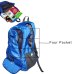 PLAYKING Nylon Foldable Backpack Waterproof Ultralight Backpack Folding Lightweight Outdoor Travel Sport Hiking Bag 30L 40L