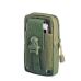 Queshark Mini Outdoor Camping Bags Hot Waterproof  800D Nylon Military Tactical Molle Pouch Waist Bag For 5.5 inch Mobile Phone