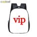 12 inch Customize Your Logo Name Image Toddlers Backpack Cartoon Children School Bags Baby Kindergarten Backpack Kids Gift Bags