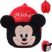 1-3Y Plush Cartoon School Bag For Girl Kindergarten Minnie Schoolbag Cute Kids Backpacks Children's Backpack