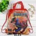 1Pc Spider-Man Drawstring Bag Mario School Backpack for Boys Superhero School bag Kids Cartoon Book bag