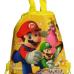 1pc New Super Mario Bros School Backpack for Boy,Girl Spider-man Double Pocket Drawstring Bag Birthday Gifts Bag Kids School Bag