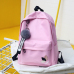 2019 Solid backpack girl school bags for teenage College wind Women SchoolBag High student bag black nylon printing