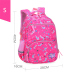 2019 suitable for grades 1-6 Flower cartoon printing school bags for girls children orthopedics school backpack mochila infantil