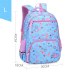 2019 suitable for grades 1-6 Flower cartoon printing school bags for girls children orthopedics school backpack mochila infantil