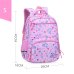 2019 suitable for grades 1-6 Flower cartoon printing school bags for girls children orthopedics school backpack mochila infantil