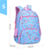 2019 suitable for grades 1-6 Flower cartoon printing school bags for girls children orthopedics school backpack mochila infantil