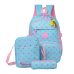 3 pcs/sets High Quality School Bag Fashion School Backpack for Teenagers Girls schoolbags kid backpacks mochila escolar