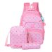 3 pcs/sets High Quality School Bag Fashion School Backpack for Teenagers Girls schoolbags kid backpacks mochila escolar