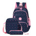 3 pcs/sets High Quality School Bag Fashion School Backpack for Teenagers Girls schoolbags kid backpacks mochila escolar