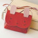 Baby Kids Girls PU Leather Rabbit Shoulder Bag Messenger Handbag Crossbody Satchel School Bags