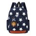 Boys Backpacks for Kindergarten Stars Printing Nylon Children Backpacks Kids Kindergarten School Bags for Baby Girls