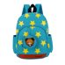 Boys Backpacks for Kindergarten Stars Printing Nylon Children Backpacks Kids Kindergarten School Bags for Baby Girls