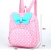 Children Bags for girls Kindergarten Children School Bags Cartoon bow tie Baby Girl School Backpack Cute Children Backpack