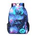 DIOMO Cool Luminous School Bags for Boys and Girls Backpack with USB Charging Anime Backpack For Teenager Girls Anti-theft