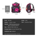 Delune 2019 New Cartoon School Bags Backpack for Girls Boys Flower Pattern Children Orthopedic Backpack Mochila Infantil Grade 3