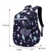 FengDong cute school bags for teenage girls korean style school backpack for girls fur ball decoration children bag girl gift