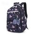 FengDong cute school bags for teenage girls korean style school backpack for girls fur ball decoration children bag girl gift