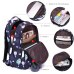 FengDong cute school bags for teenage girls korean style school backpack for girls fur ball decoration children bag girl gift