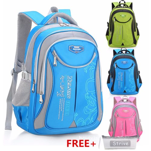 HLDAFA Backpack Schoolbag Children School Bags for Teenagers Boys Girls Big Capacity Waterproof Satchel Kids Book Bag Mochila