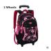 Kid's Travel Rolling luggage Bag School Trolley Backpack girls backpack On wheels Girl's Trolley School wheeled Backpacks Child