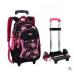 Kid's Travel Rolling luggage Bag School Trolley Backpack girls backpack On wheels Girl's Trolley School wheeled Backpacks Child