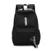 Men Letter Printed Laptop Backpack Female Nylon Travel Schoolbag Casual Rucksack Student School Bags for Teenage Girls BackPacks