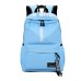 Men Letter Printed Laptop Backpack Female Nylon Travel Schoolbag Casual Rucksack Student School Bags for Teenage Girls BackPacks