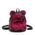 NEW Sequins Backpacks Teenager School Bags For Girls PU mochila Backpack Drawstring Kids Bag glitter Girls Travel Shoulder Bags