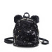 NEW Sequins Backpacks Teenager School Bags For Girls PU mochila Backpack Drawstring Kids Bag glitter Girls Travel Shoulder Bags