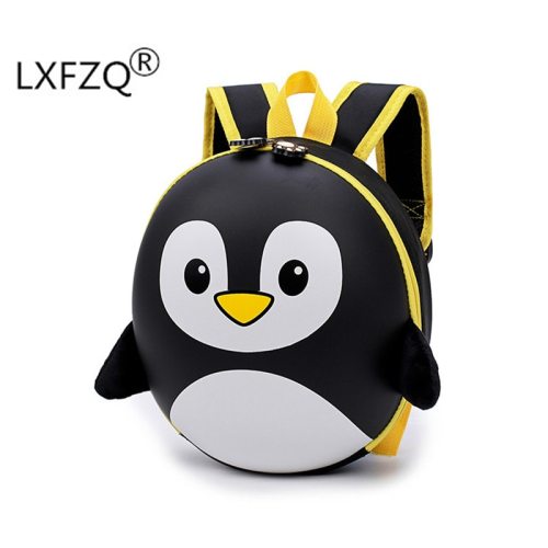 New 3D children school bags Cartoon Hard shell backpack for children for girls penguin school backpack for boy mochila infantil