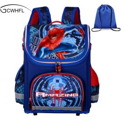 New Children School Bags For Boys Orthopedic Waterproof Backpacks Child Boy Spiderman Book bag Satchel Knapsack Mochila escolar