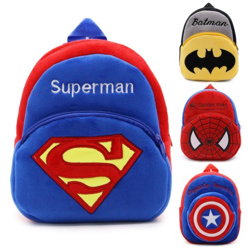 New Cute Children School Bag Cartoon Mini Plush Backpack for Kindergarten Boys Girls Baby Kids Gift Student Lovely Schoolbag